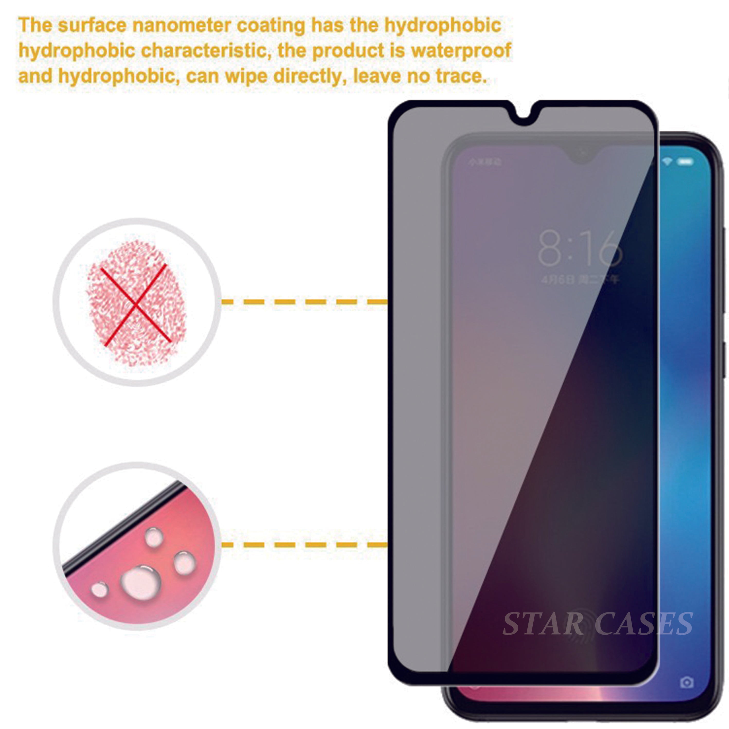 Samsung Privacy Full Coverage Tempered Glass Screen Protector