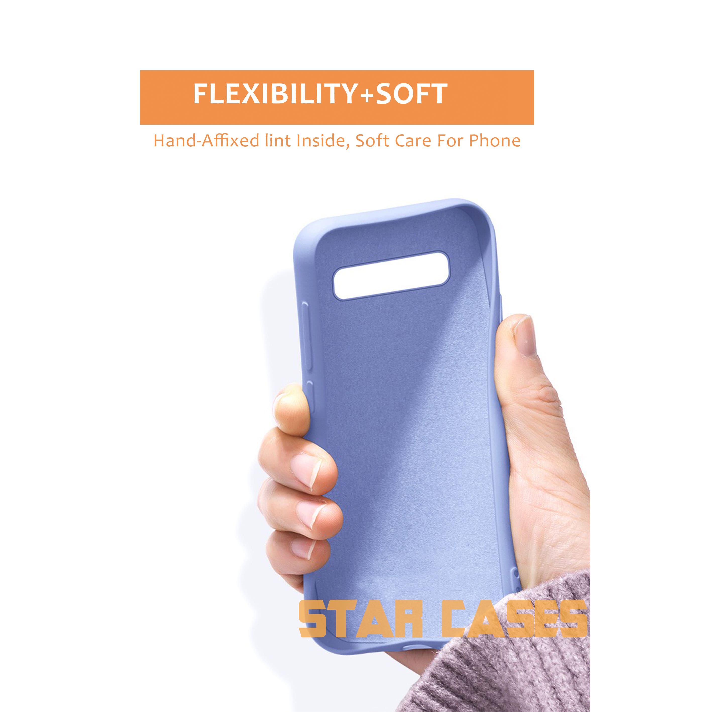 Samsung S8 Soft Liquid Silicone Case