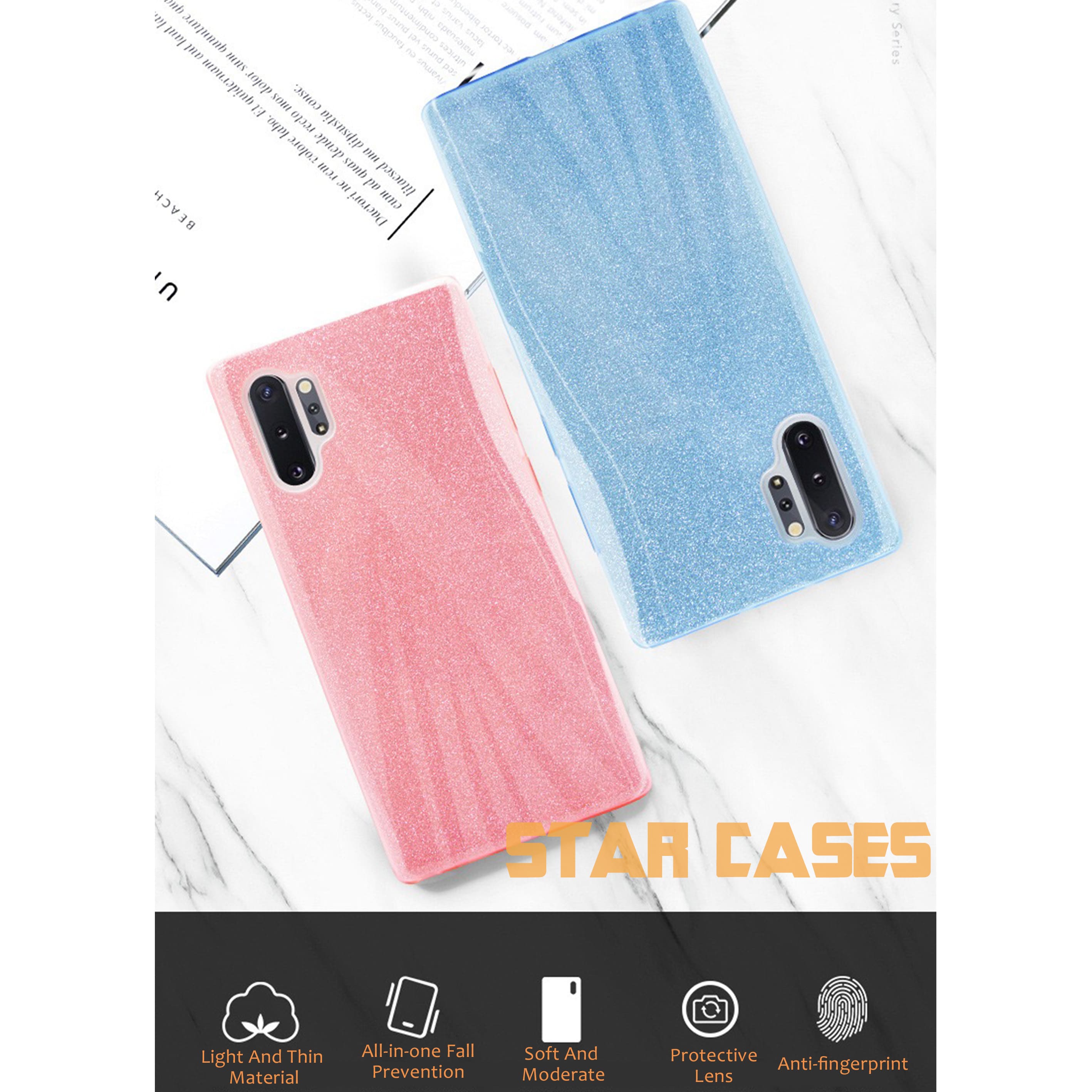 Samsung S10 plus Glitter Sparkling Slim Case