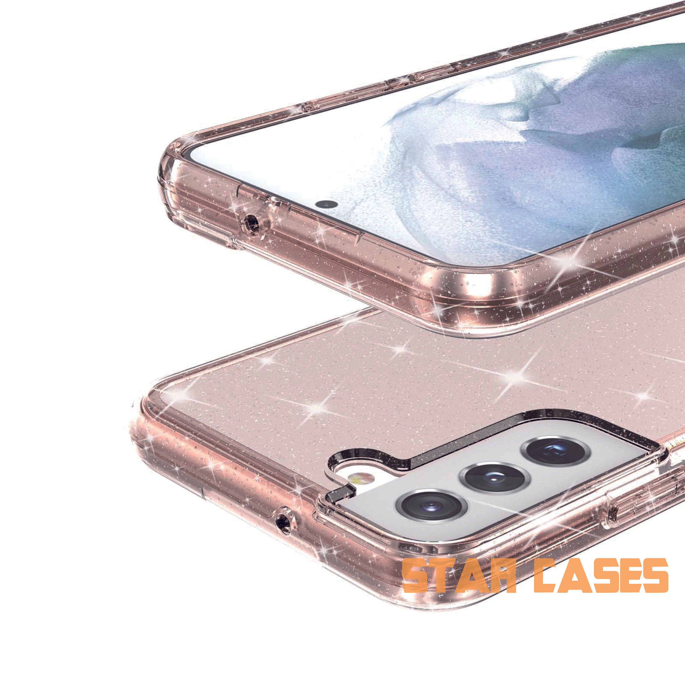 Samsung S22 Ultra Terminator Sparkling Hard Clear Case