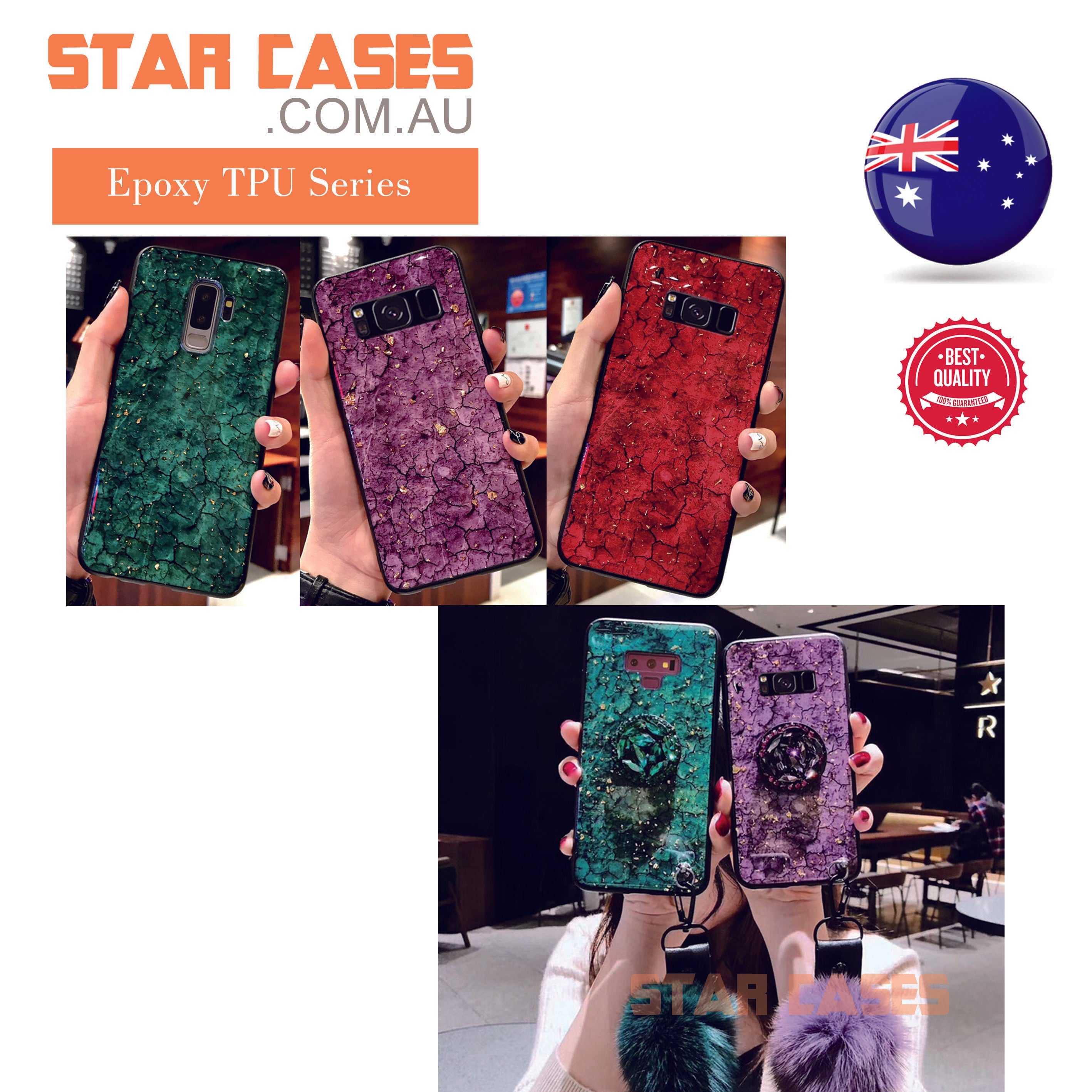 Samsung S20 Ultra Marble Diamond Case