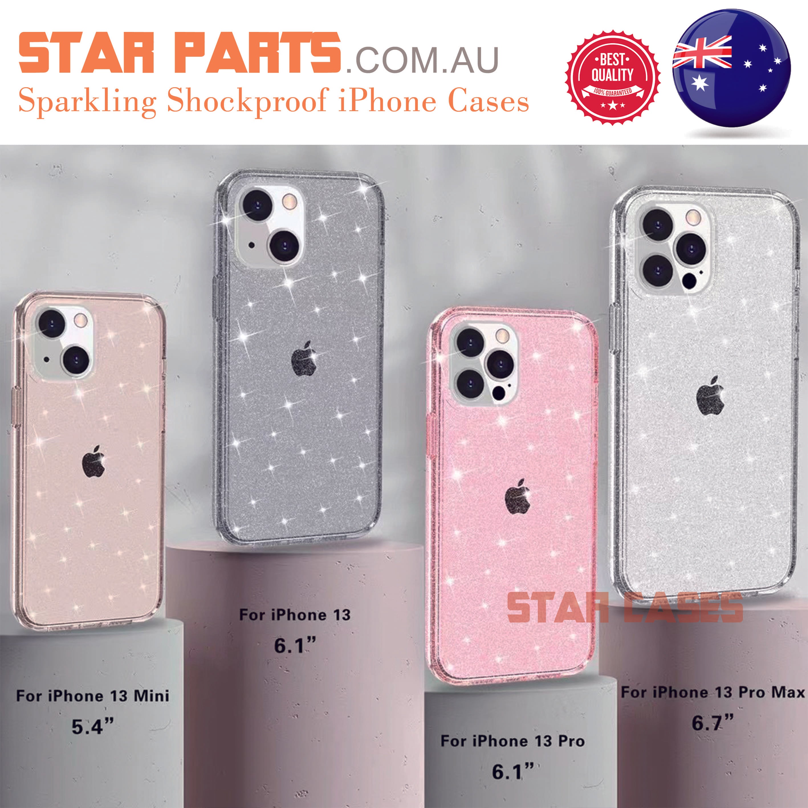 iPhone 11 Pro Max Terminator Sparkling Hard Clear Case