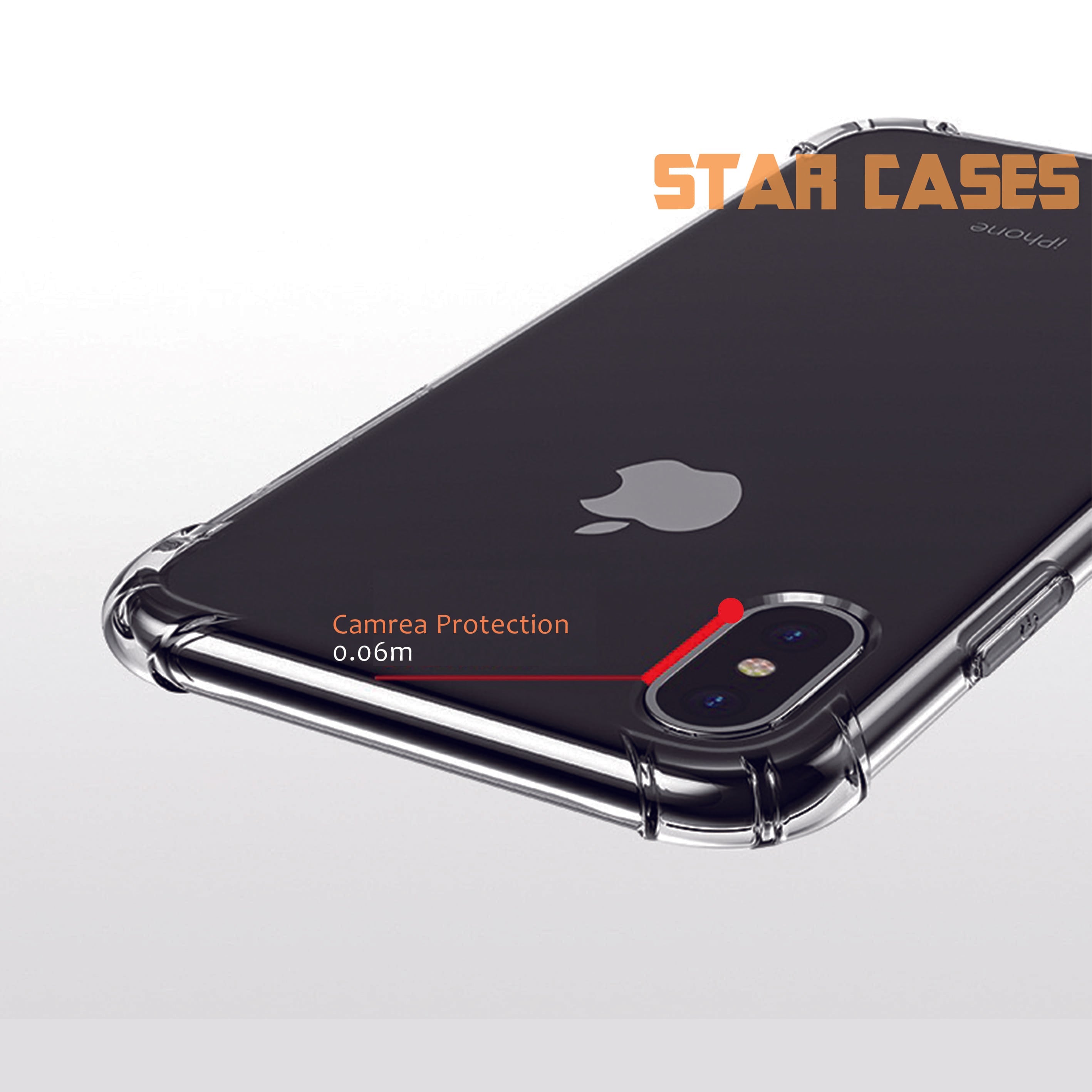 iPhone XR Clear Soft Bumper Case