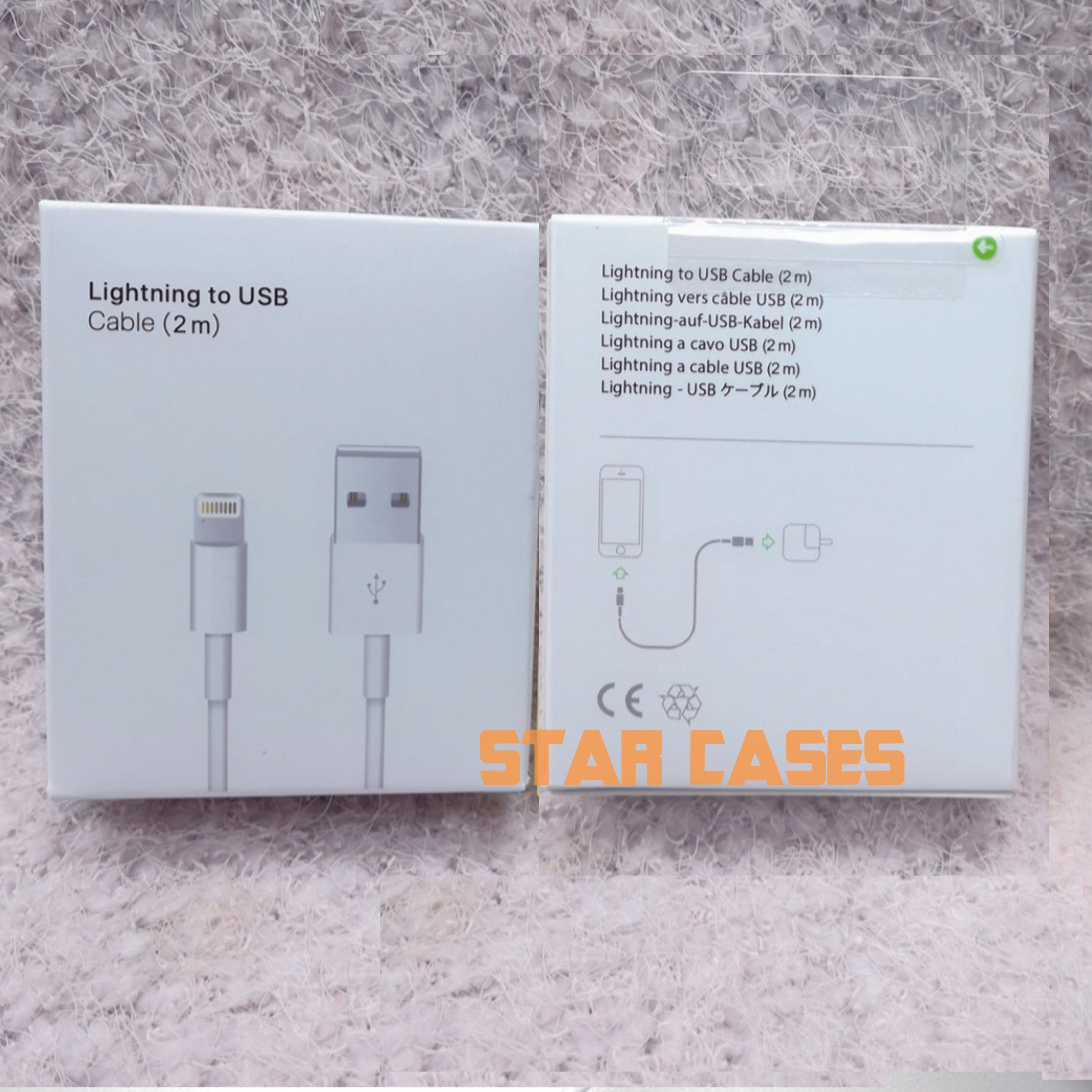2m Lightening To USB Cable For iPhone iPad