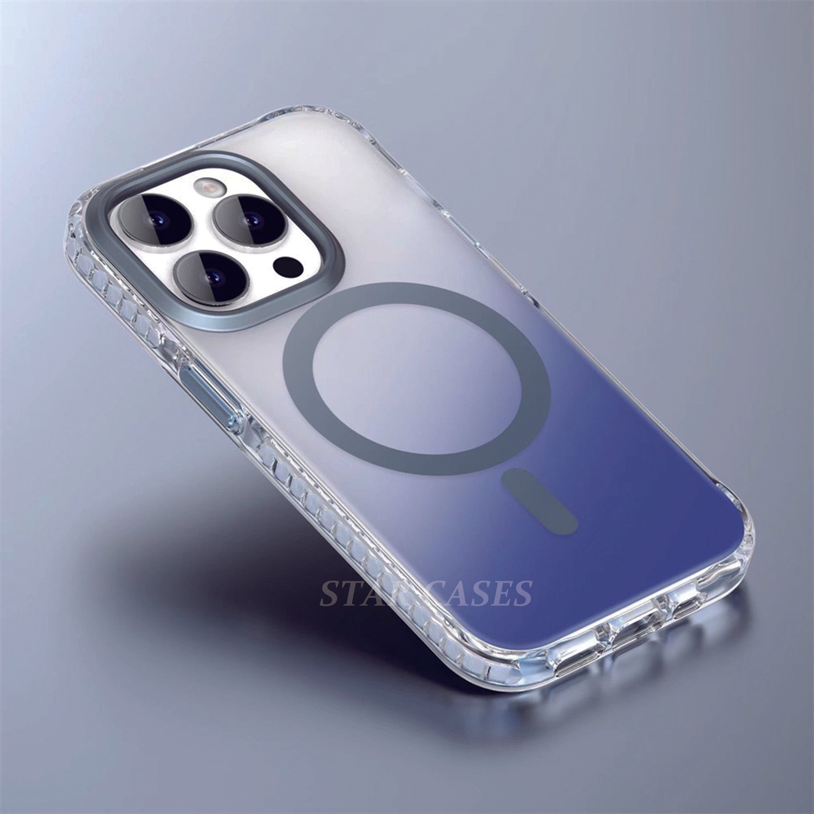 iPhone 14 Pro Gradient Color Matte Magsafe Case