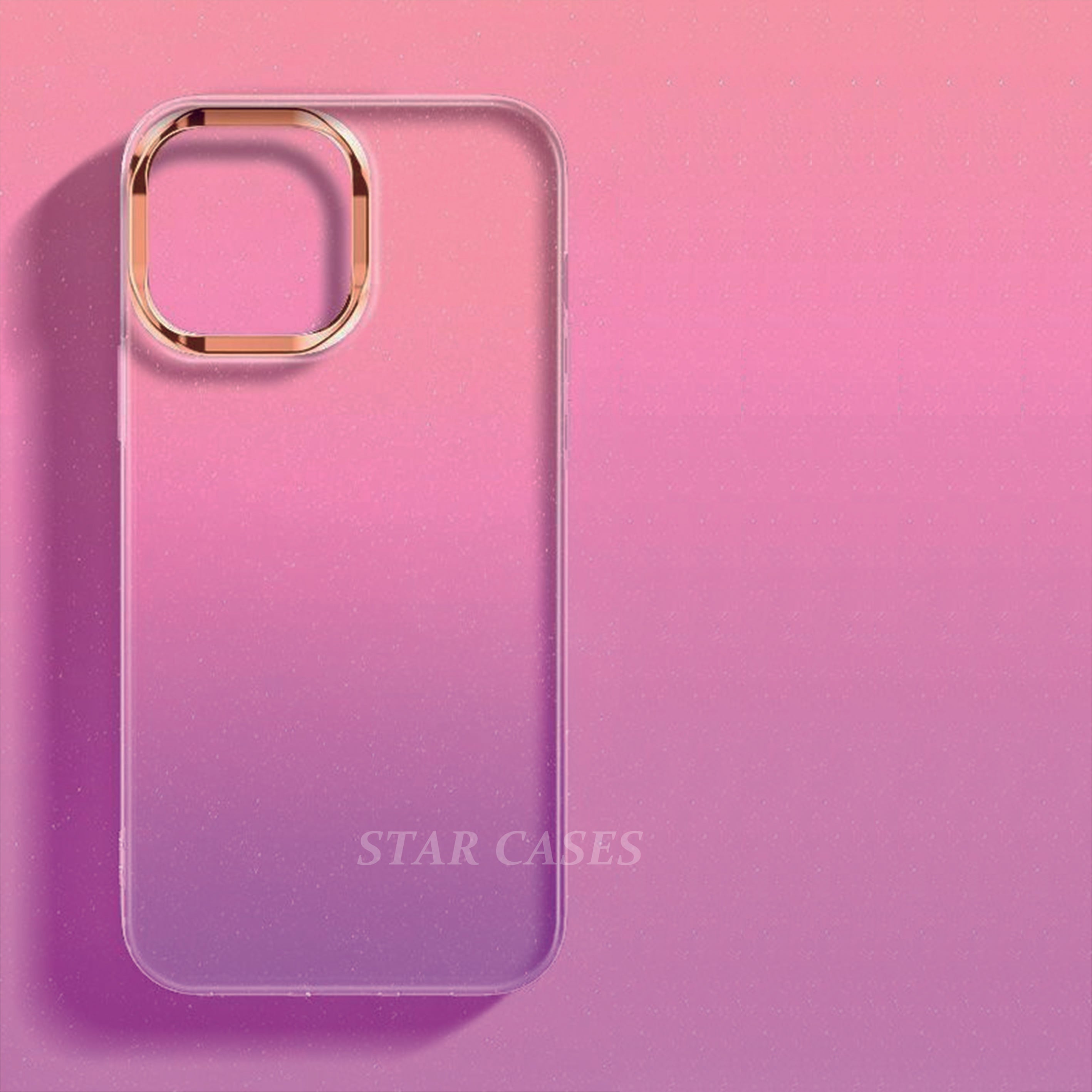 iPhone 15 Plus Gradient Color Sparkling  Case