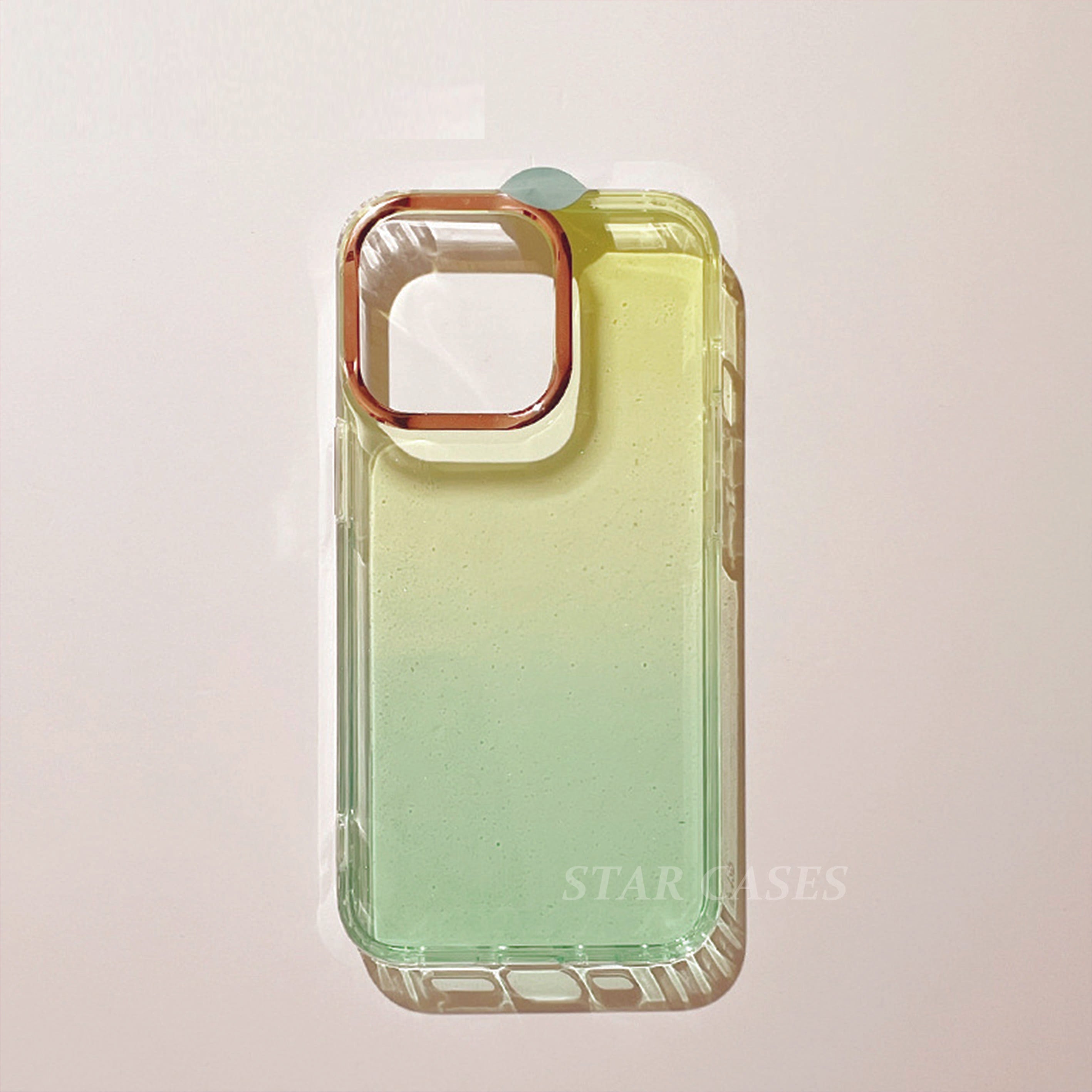 iPhone 15 Gradient Color Sparkling  Case