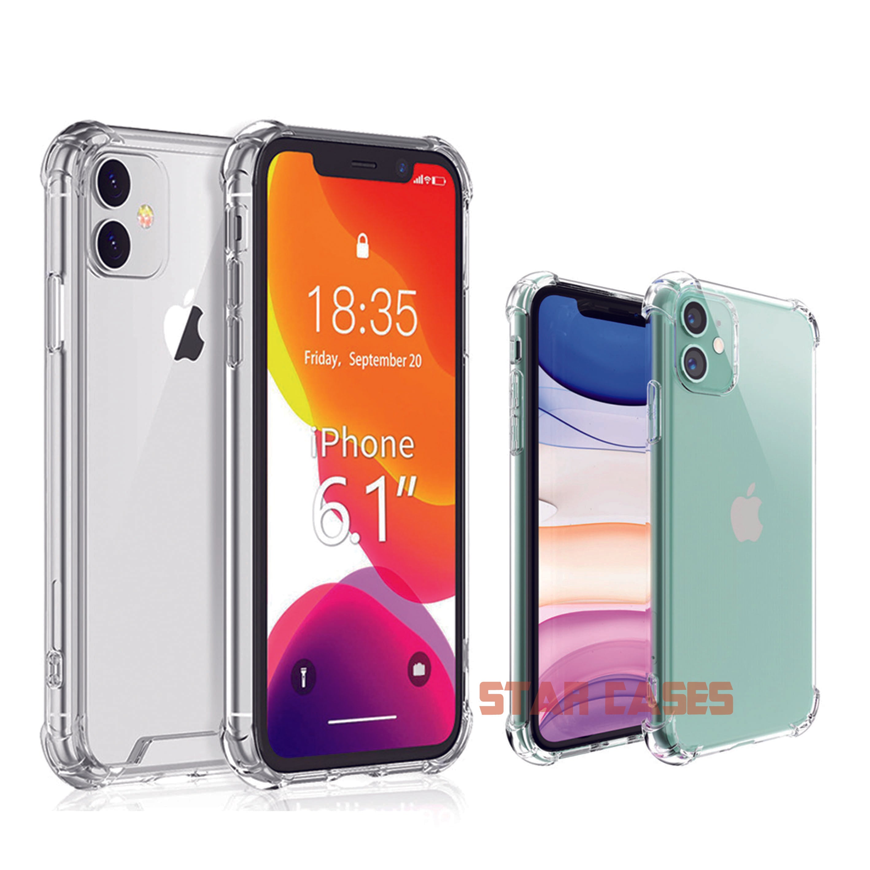 iPhone XsMax Clear Soft Bumper Case