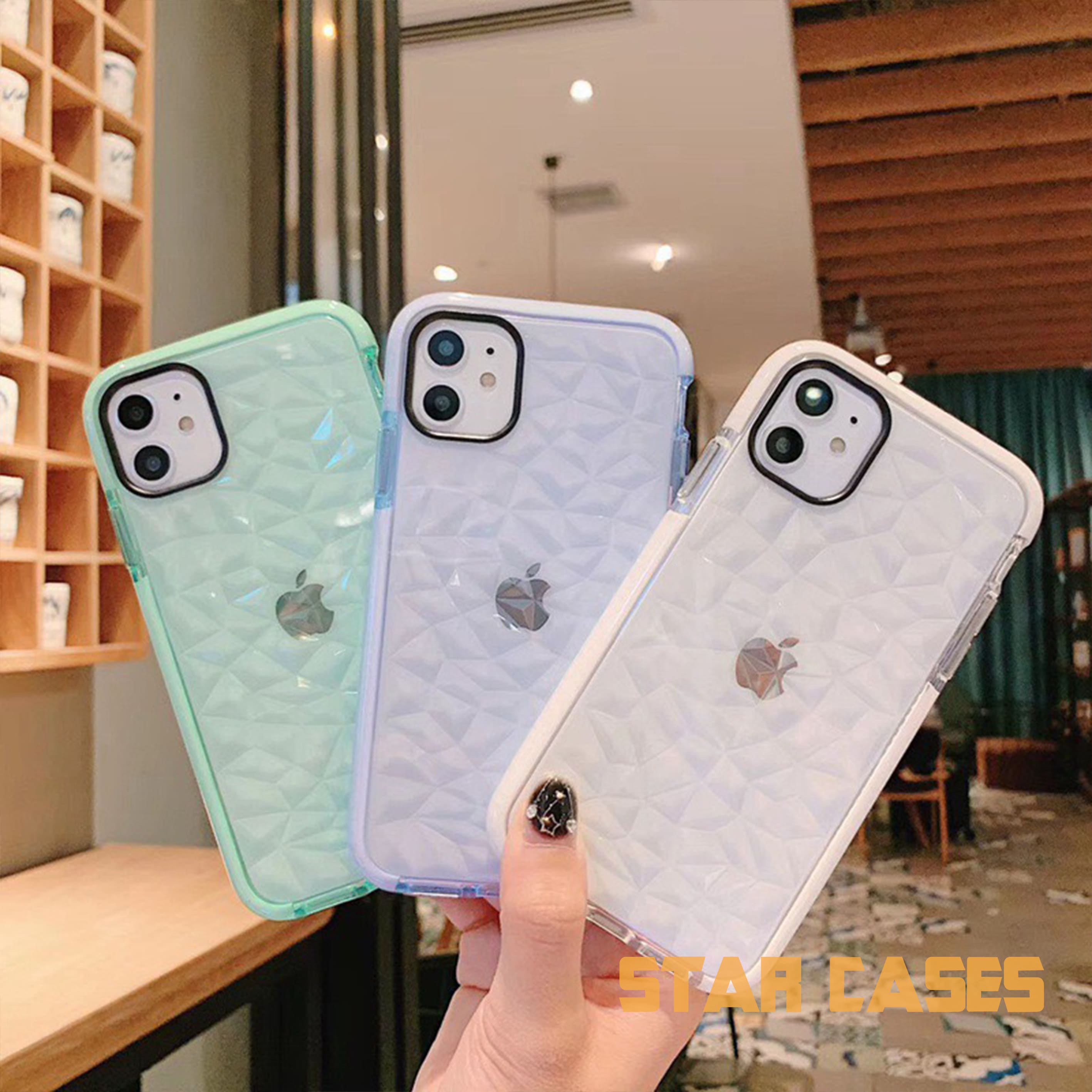 iPhone 11 Triangle Diamond Shockproof Case