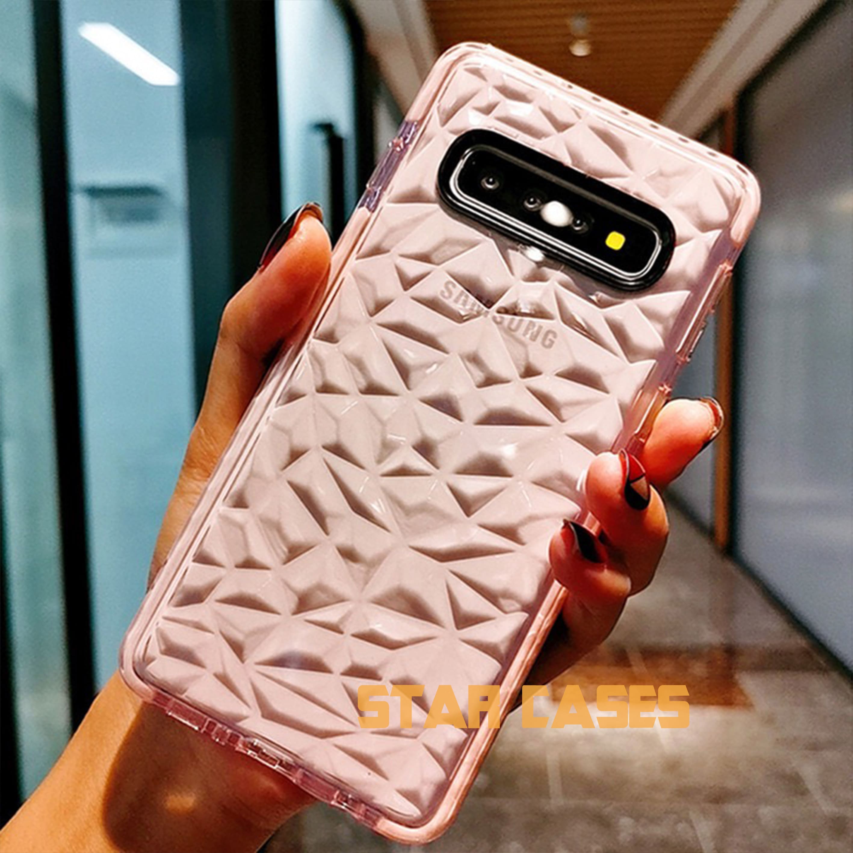 Samsung S10 Triangle Diamond Shockproof Case