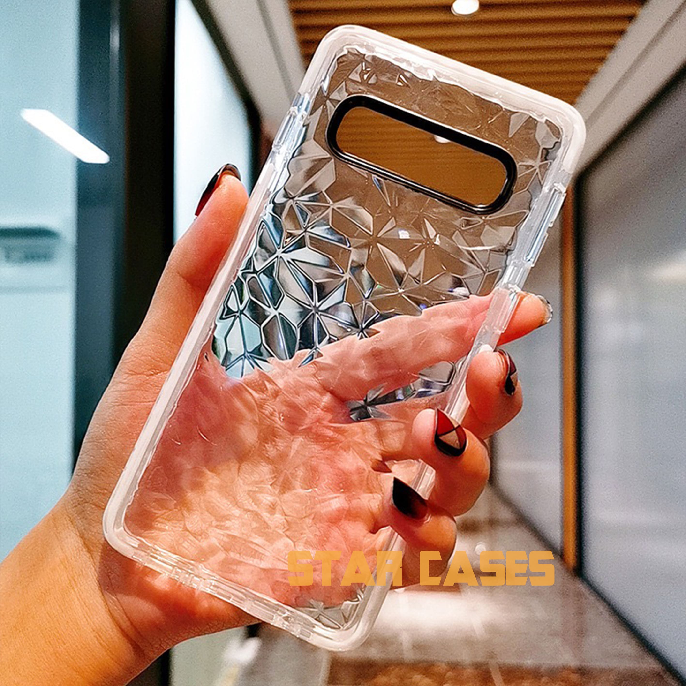 Samsung S10 Triangle Diamond Shockproof Case