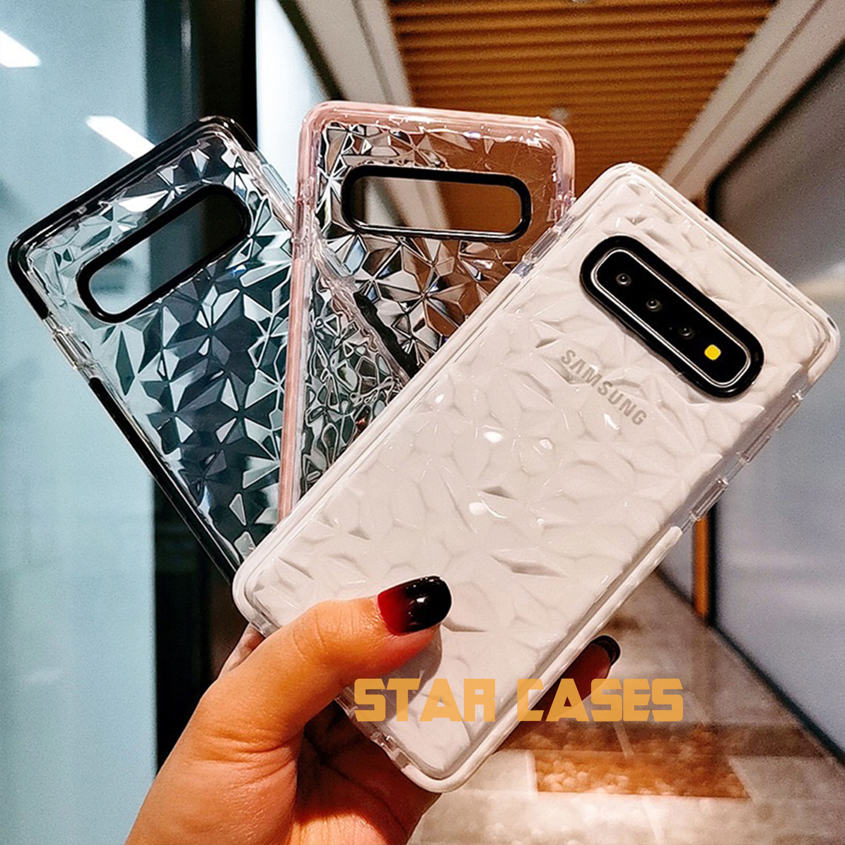 Samsung S10 Triangle Diamond Shockproof Case