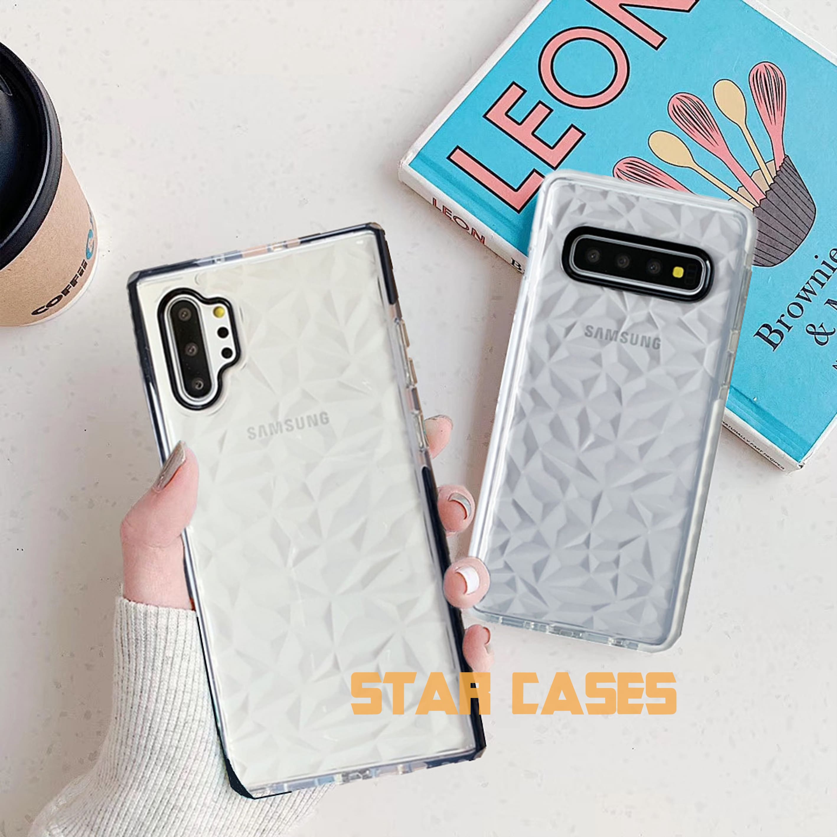 Samsung S10 Triangle Diamond Shockproof Case