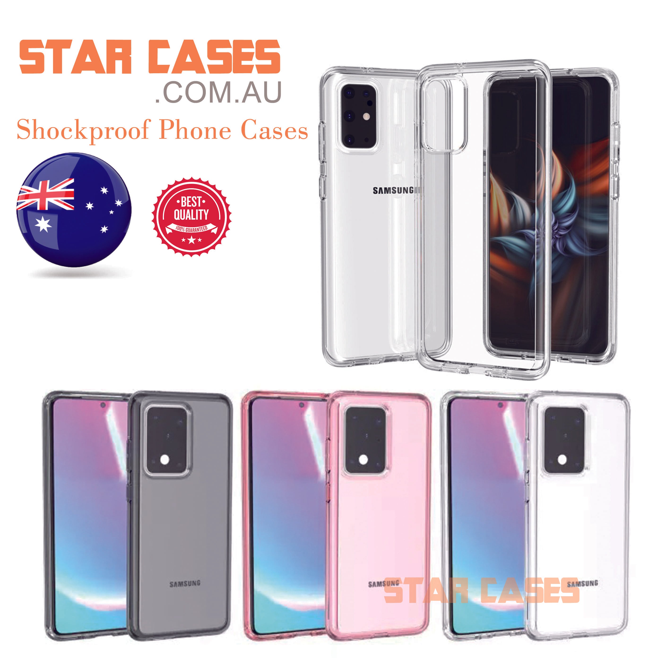 Samsung A55 Terminator Hard Clear Case